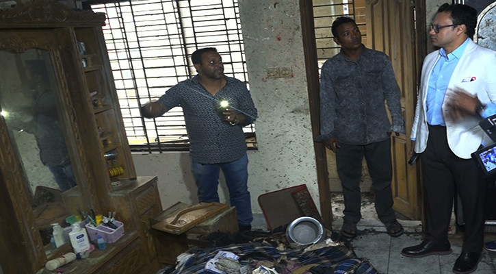 হালিশহর বিস্ফোরণস্থল পরিদর্শন করলেন সাঈদ আল নোমান