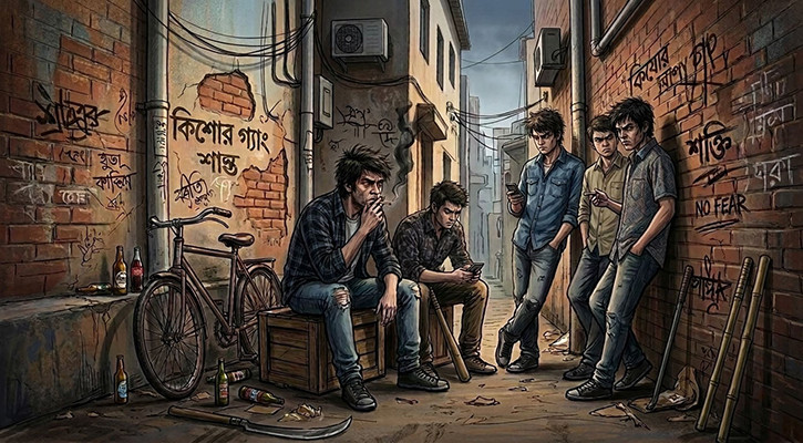 মিছিল-মহড়ায় শক্তি প্রদর্শন, চট্টগ্রামে আতঙ্ক ছড়াচ্ছে কিশোর গ্যাং
