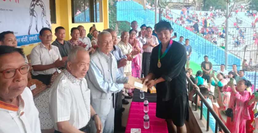 রাঙ্গামাটিতে বলি খেলায় চ্যাম্পিয়ন দিপু দেওয়ান