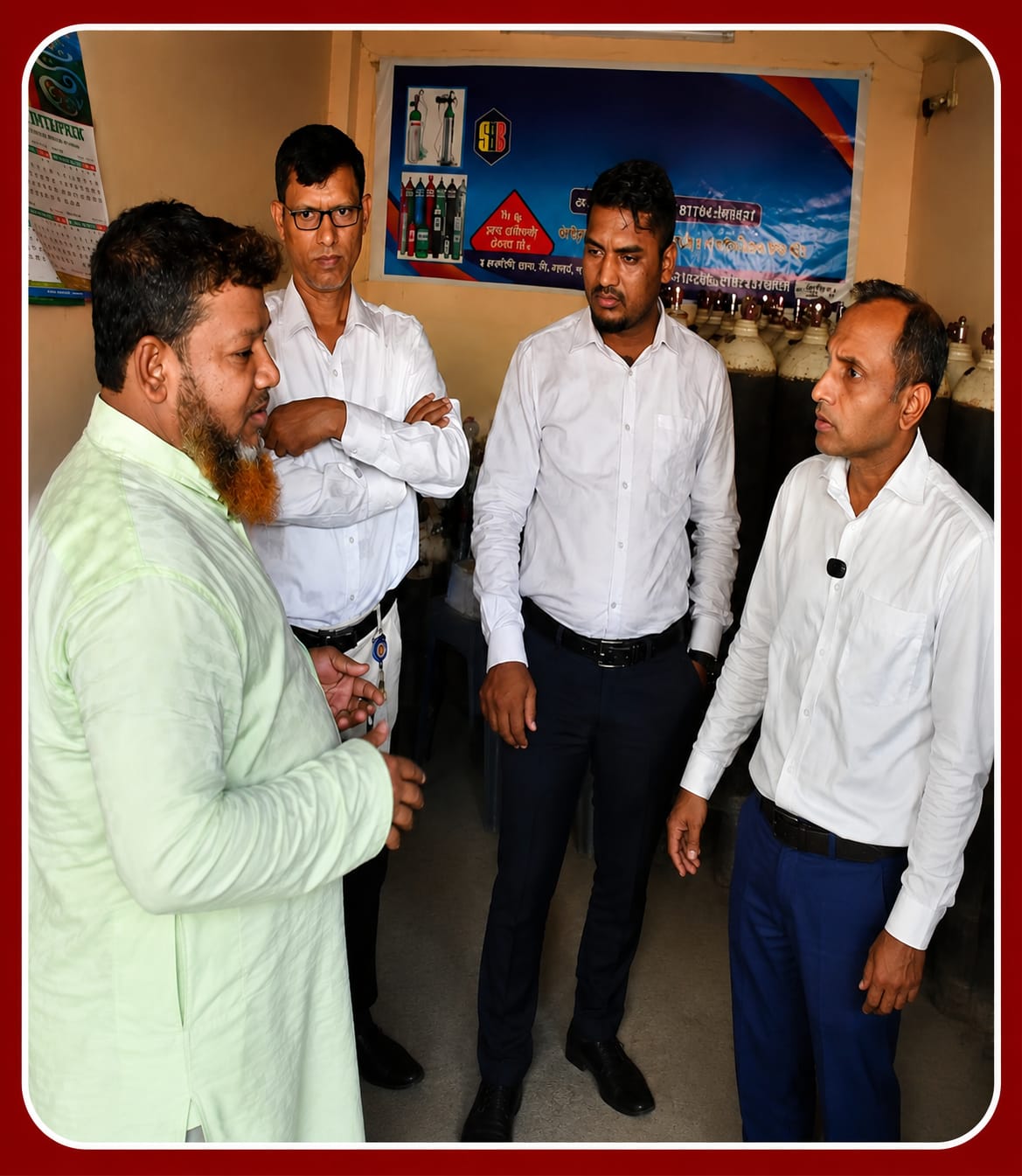 ইন্ডাস্ট্রিয়াল অক্সিজেনকে মেডিক্যাল অক্সিজেন বানিয়ে বিক্রি, ১ লাখ ৫৪ হাজার টাকা জরিমানা 