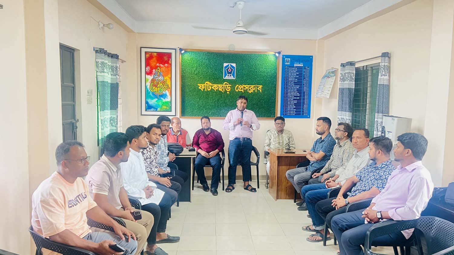 ফটিকছড়ি প্রেসক্লাবের জরুরি সভা অনুষ্ঠিত
