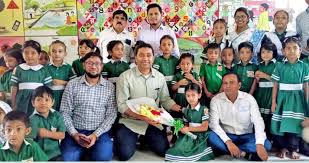 লামায় প্রাথমিক বিদ্যালয় পরিদর্শনে শিক্ষা প্রতিমন্ত্রী ববি হাজ্জাজ  