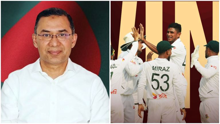 বাংলাদেশ ক্রিকেট দলকে অভিনন্দন প্রধানমন্ত্রীর