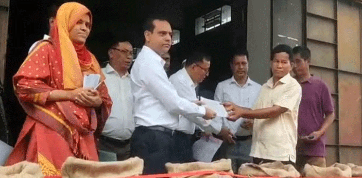 খাগড়াছড়িতে বোরো ধান সংগ্রহ শুরু