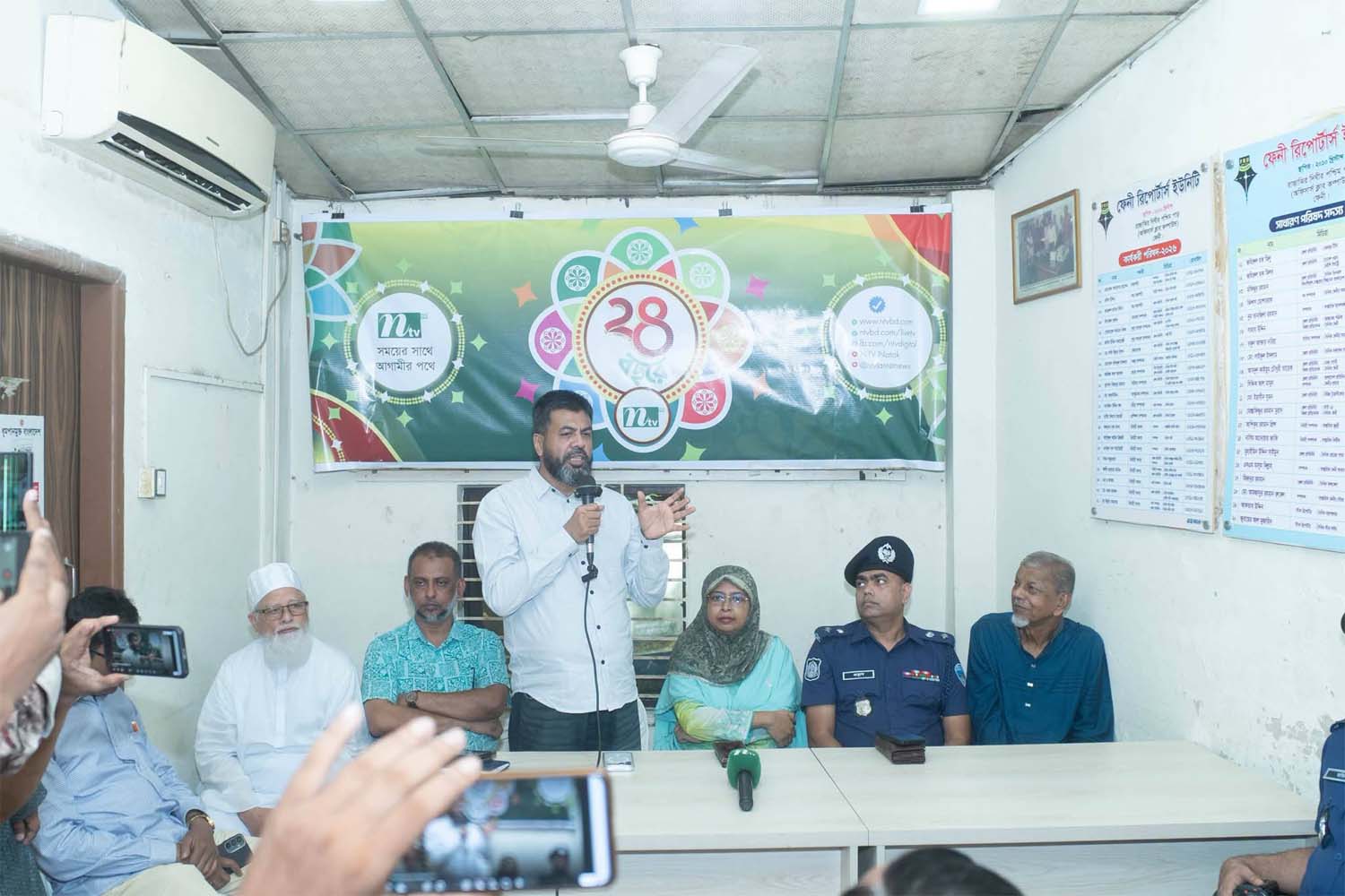 এনটিভির প্রতিষ্ঠাবার্ষিকীর সভায় সবাইকে ঐক্যবদ্ধ হয়ে কাজ করার আহ্বান 