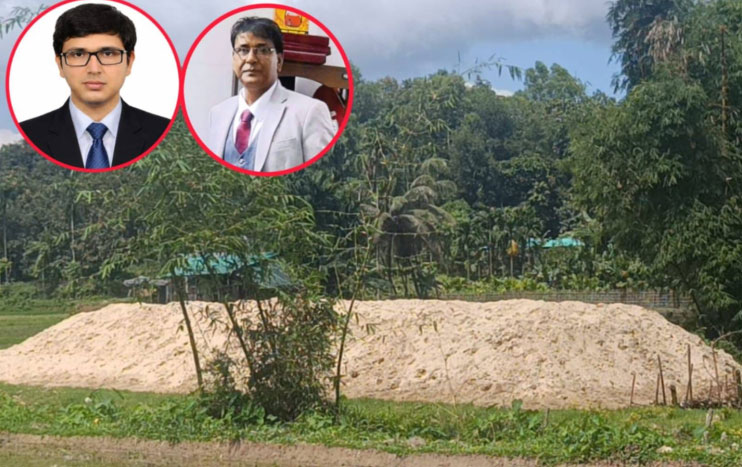 পেকুয়ায় বন কর্মকর্তার ‘ছত্রছায়ায়’টৈটং সংরক্ষিত বনে বালির পাহাড় গড়লেন যুবলীগ নেতা জাকের