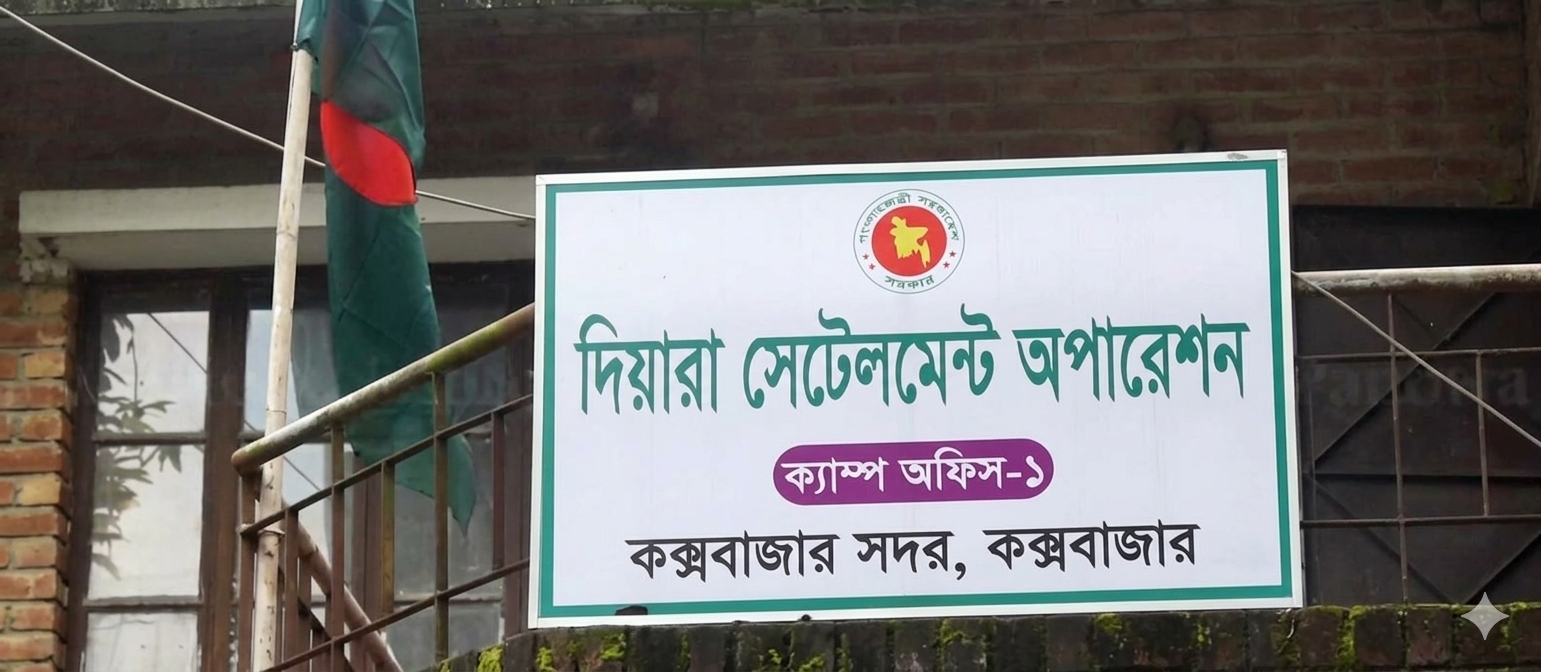 কক্সবাজার দিয়ারা সেটেলমেন্ট অপারেশন ক্যাম্পে দালালদের দৌরাত্ম্য বন্ধ হওয়ায় অপপ্রচার! 
