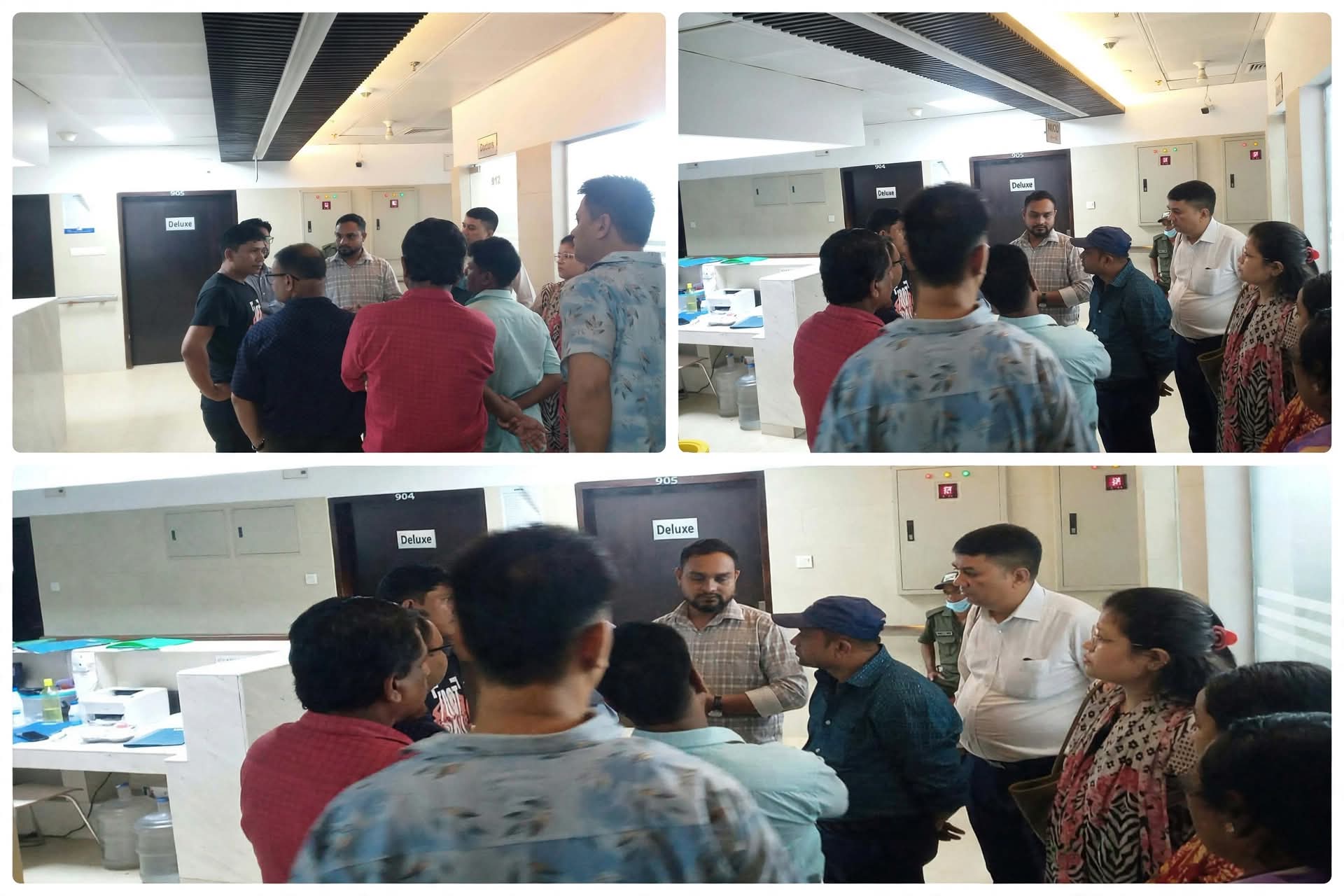 পটিয়ায় সড়ক দুর্ঘটনায় আহতদের দেখতে হাসপাতালে এনসিপি 