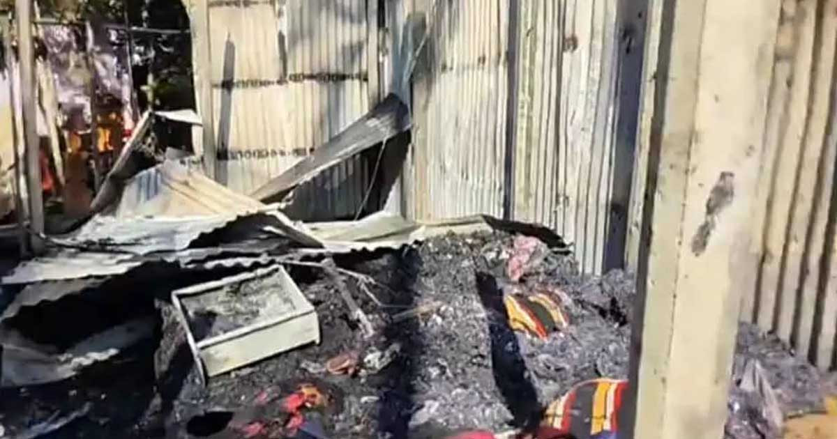 রাউজানে আগুনে পুড়ল ৩ বসতঘর