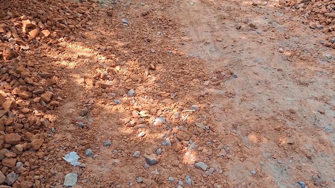 নাজিরহাট পৌরষভায় সড়ক নির্মাণে নিম্নমানের ইট ব্যবহারের অভিযোগ